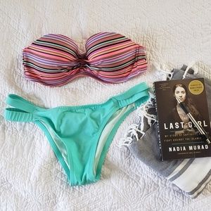 VS the Itsy double strap bikini bottoms